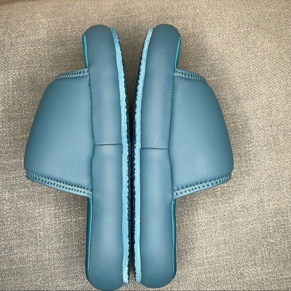 Yeezy Season 7 Neoprene Aqua Slipper Slides Size 38 - Picture 8 of 12